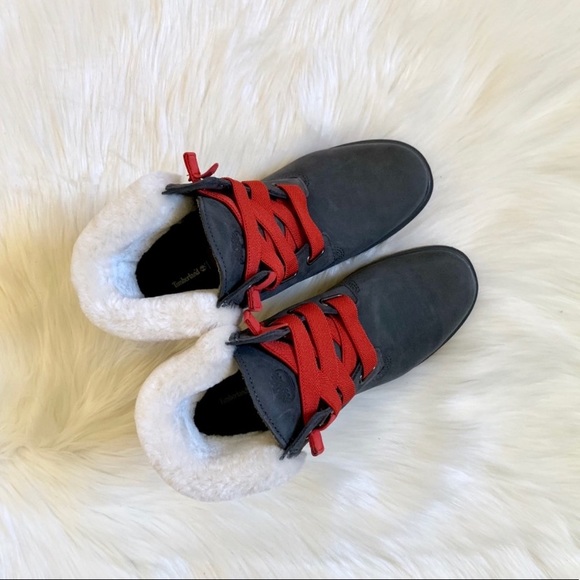 Timberland Jayne 6” WP Convenience Dark Grey Boots - Picture 4 of 7